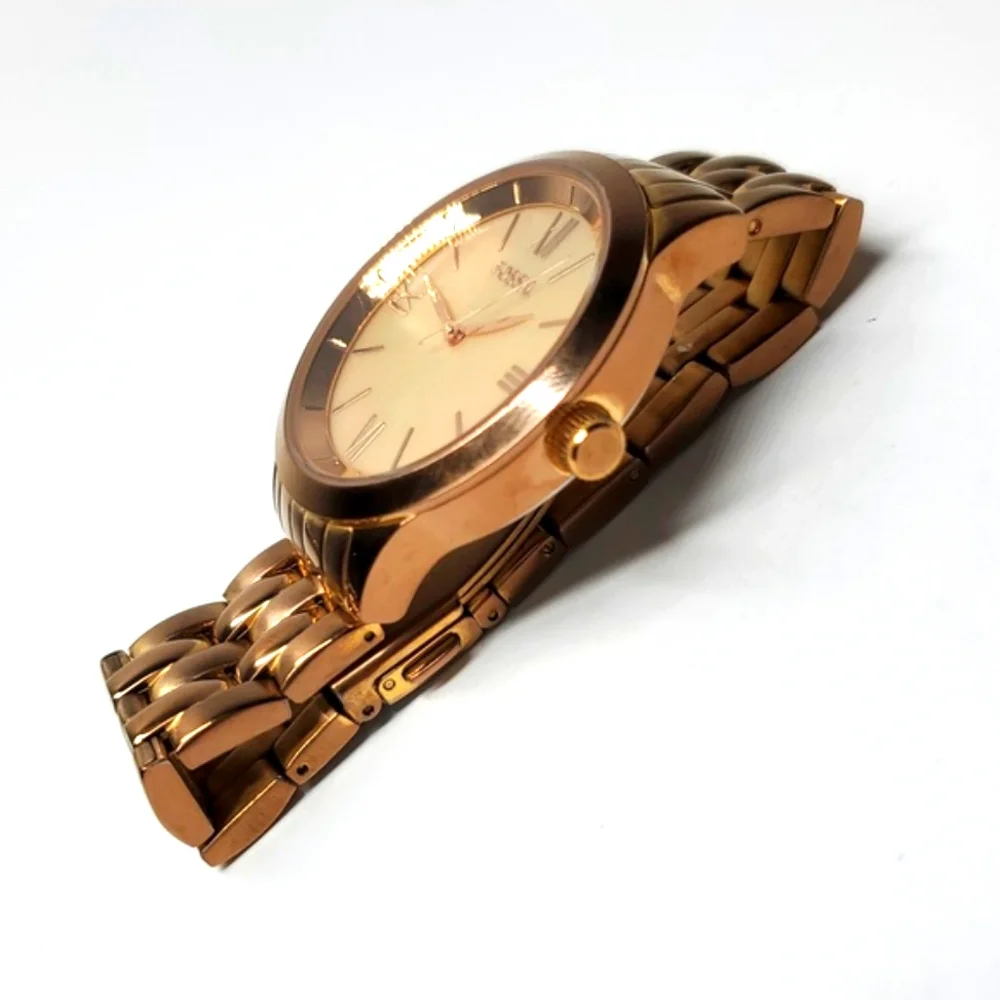 Fossil Watch BQ1756 Rose Gold Wristband Mother of Pearl